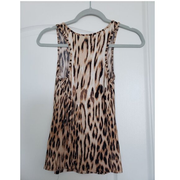 Dynamite Animal Print Racerback Tank top XXS EUC - Picture 6 of 8